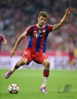 Fussball 1. Bundesliga Saison 14/15: Thomas Mueller (FC Bayern Muenchen)