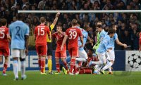 Fussball CHL  Saison 2013/2014:  Manchester City - FC Bayern Muenchen