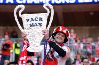 Fussball Champions League Finale 2013:  Borussia Dortmund - FC Bayern Muenchen