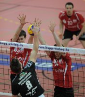 Volleyball 1. Bundesliga   Saison 2010/2011 ENBW TV Rottenburg -  Netzhoppers KM / Bestensee