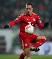 Fussball, 1. Bundesliga Saison 2012/2013: VfL Wolfsburg - Bayern Muenchen