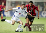 Fussball UCL: Leverkusen - Banik, Zweikampf