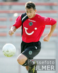Fussball 1. Bundesliga: Hannover, YANKOW Einzelaktion am Ball