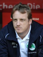 Fussball 2. Bundesliga:  Trainer Mike Bueskens (Greuther Fuerth)