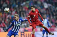 Fussball 1. Bundesliga Saison 15/16: FC Bayern Muenchen - Hertha BSC Berlin