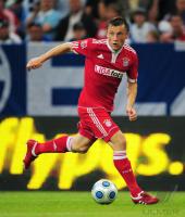 FUSSBALL, T-HOME CUP: Bayern, OLIC Einzelaktion