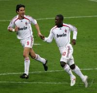 Fussball Champions League  Bayern Muenchen  - Mailand