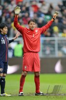 FUSSBALL INTERNATIONAL:  Torwart Diego Alves (Brasilien)