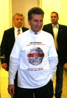 Fussball 1. Bundesliga  Meister VfB Stuttgart Oettinger