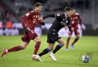 Fussball 1. Bundesliga Saison 21/22: FC Bayern Muenchen - Arminia Bielefeld