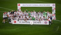 Fussball 1. Bundesliga 24/25: FC Bayern Muenchen 34. Deutschen Meisterschaft