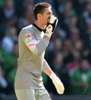 Fussball, 1. Bundesliga  Saison 2014/2015: SV Werder Bremen - Hamburger SV