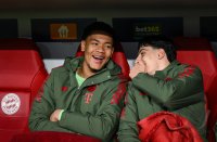 Fussball  Achtelfinal Rueckspiel CHL 25/26: FC Bayern Muenchen - Atalanta Bergamo