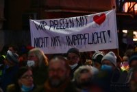 Demonstration von Gegner der Corona-Massnahmen in Reutlingen