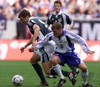 Spielszene WM Quali Deutschland - Finnland