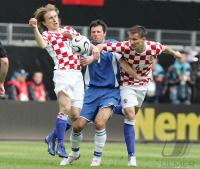 Fussball  WM 2006: Testspiel Kroatien gegen Polen