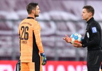 Fussball 1. Bundesliga Saison 21/22: FC Bayern Muenchen - Borussia Moenchengladbach