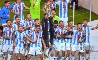 FUSSBALL WM 2022 Finale: Argentinien - Frankreich