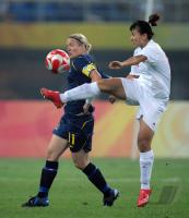 FUSSBALL  Olympia 2008   Vorrunde  Frauen  China - Schweden