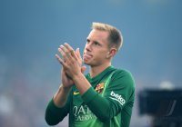 FUSSBALL International 2014/2015: Torwart Marc Andre ter Stegen (Barca)