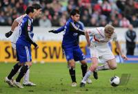 FUSSBALL  1. BUNDESLIGA  09/10    VfB Stuttgart - Hamburger SV