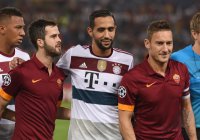 Fussball CHL  Saison 2014/2015: AS Rom - FC Bayern Muenchen