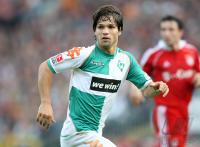 Fussball 1. Bundesliga: Werder, DIEGO