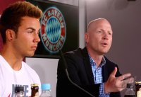 FUSSBALL 1. Bundesliga 2013/2014: FC Bayern Muenchen stellt Mario Goetze vor