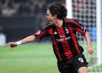 Fussball Champions League  Saison 2010/2011: JUBEL Filippo Inzaghi (AC Mailand)