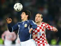 Fussball International Kroatien - Argentinie