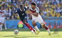 FUSSBALL WM 2014, VIERTELFINALE: Frankreich - Deutschland