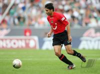 Fussball 1. Bundesliga: Hannover, HASHEMIAN Einzelaktion