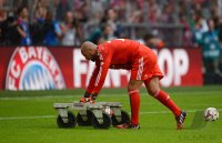 Fussball 1. Bundesliga 2014/2015: Teampraesentation beim FC Bayern Muenchen