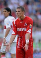 FUSSBALL  1. BUNDESLIGA  09/10   Podolski (1. FC Koeln)