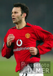 Fussball UCL: MANU, GIGGS laufend