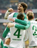 Fussball, 1. Bundesliga: Frankfurt - Bremen