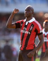 FUSSBALL SERIE A 2012/2013: JUBEL Mario Balotelli (AC Mailand)