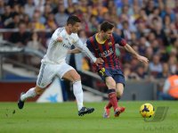 FUSSBALL Primera Division 13/14: FC Barcelona - Real Madrid