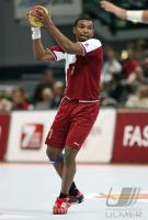 Handball-WM: KATAR, Mubarak AL-ALI am Ball