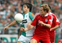 Fussball, 1. Bundesliga: Bremen - Bayern