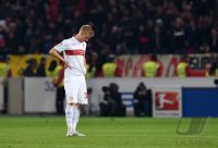 Fussball 1. Bundesliga Saison 14/15: Enttaeuschung Timo Baumgartl (VfB Stuttgart)