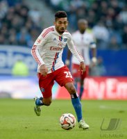 Fussball, 1. Bundesliga  Saison 2014/2015: Hamburger SV - Borussia Moenchengladbach