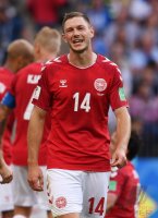 FUSSBALL WM 2018 Vorrunde Daenemark - Frankreich