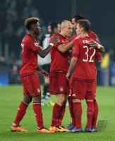 Fussball CHL 15/16 Achtelfinale:  Enttaeuschung FC Bayern Muenchen