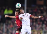 Fussball  1.Bundesliga   Saison 17/18: SC Freiburg - FC Bayern Muenchen