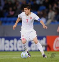 Fussball U 21 EM 2009:  Milan Smiljanic  (Serbien)