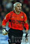 FUSSBALL CHL   FC Basel - FC Valencia  FC V Torwart Canizares