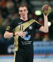 Handball-WM: Deutschland, GLANDORF am Ball