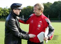 Fitnesstest der Nationalmannschaft in Hamburg