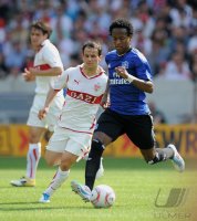 Fussball 1. Bundesliga  Saison 2010/2011:  VfB Stuttgart - Hamburger SV